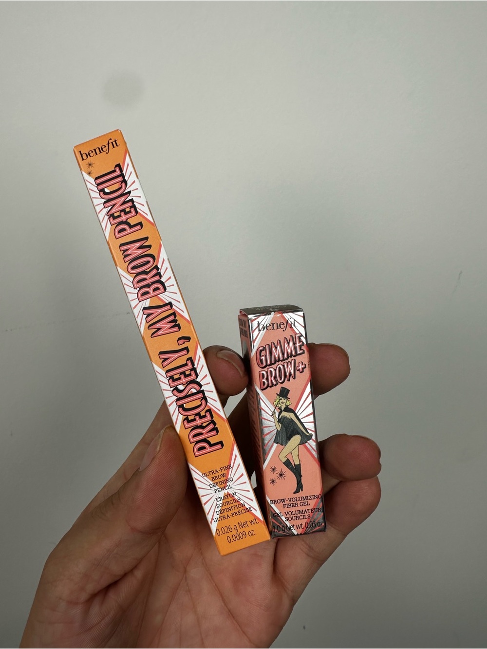 Brow products (Precise Brow Pencil & Gimme Brow)